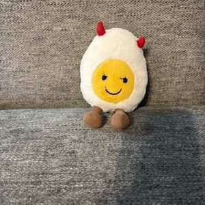 Rare retired Deviled Egg Jellycat plush
